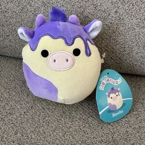 Nwt 5" Benito the Blueberry Cow Squishmallow